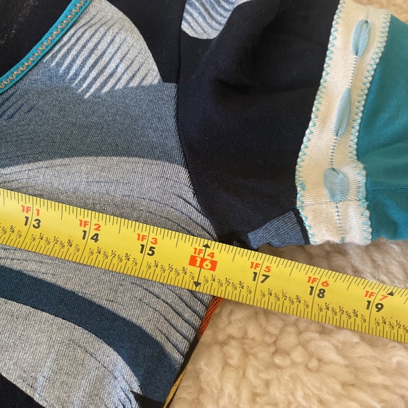 Custo Barcelona Women Sz 4 Small / Med Graphic Graffiti All-over Print Haute - Picture 7 of 9